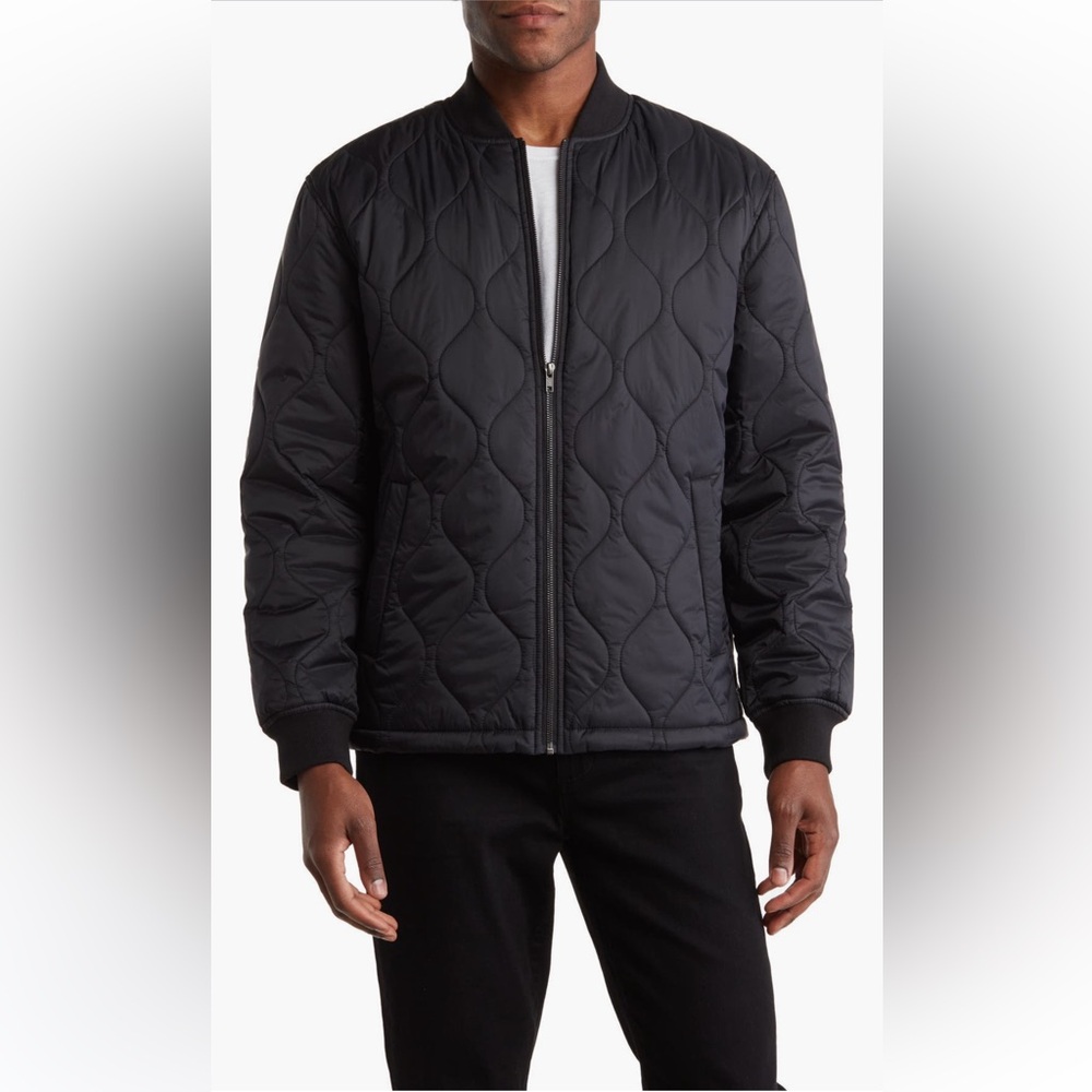 14th & Union Men's Black Puffer Jacket
